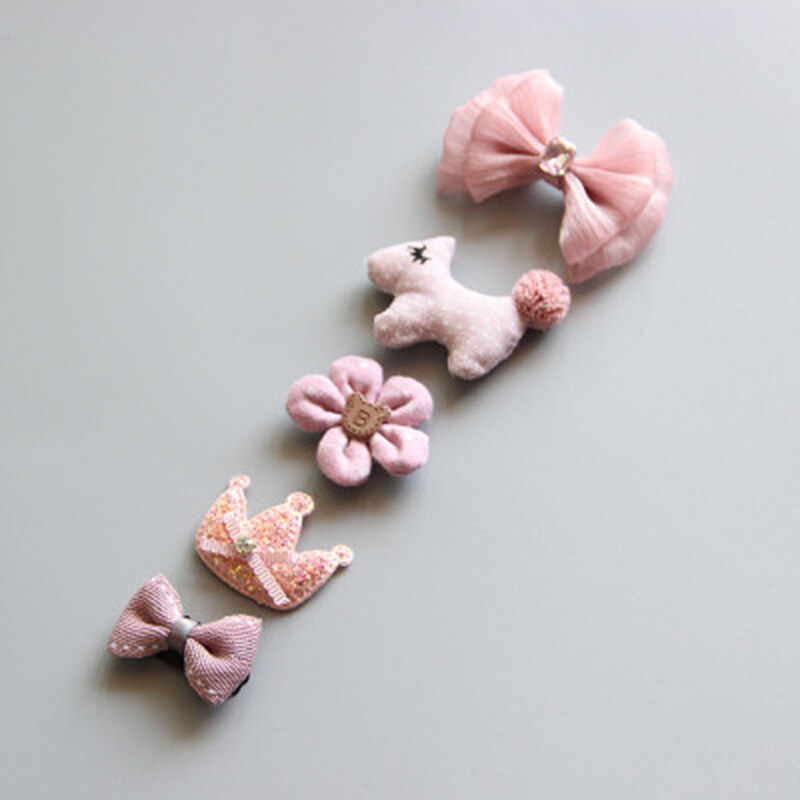 Toddler Hair Clips Set (5Pcs)